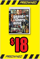Preowned Sale - GTA IV
